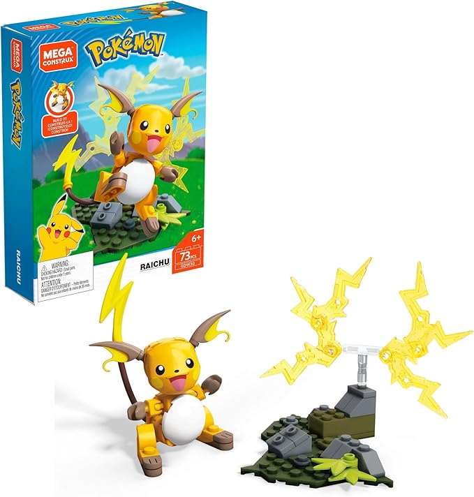 Amazon メガコンストラックス ポケモンライチュウ おもちゃ おもちゃ