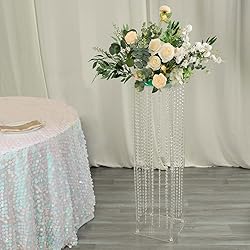 Efavormart 40" Heavy Duty Acrylic Flower Pedestal