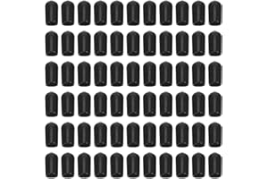 TINEASUR 200pcs Black Pour Spout Covers for Liquor Bottles and Dispensers, PVC Dust Caps with Longterm