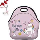 Borsa Pranzo In Neoprene Con Fiori Di Campo – Isolata E Portatile Per Lavoro, Picnic E Campeggio