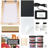 Speedball Advanced All-In-One Screen Printing Kit, Includes LED UV Exposure Lamp