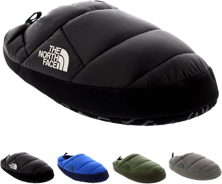 Mens The North Face Nuptse Tent Mule III Slip On Mules Winter Slippers