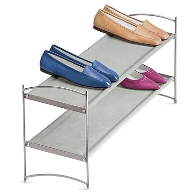 Lynk Vela Tier Stackable Shoe Rack Shelf Guam Ubuy