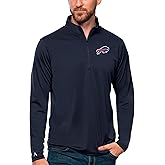 Antigua Men's NFL Tribute Quarter-Zip Lightweight Pullover Top