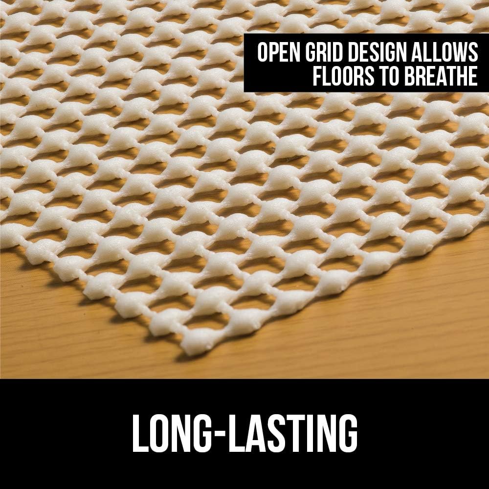 Gorilla Grip Original Area Rug Gripper Pad, 5x7, Made in USA, for Hard Floors, Pads Available in Many Sizes, Provides Protection and Cushion for Area Rugs and Floors: Home & Kitchen