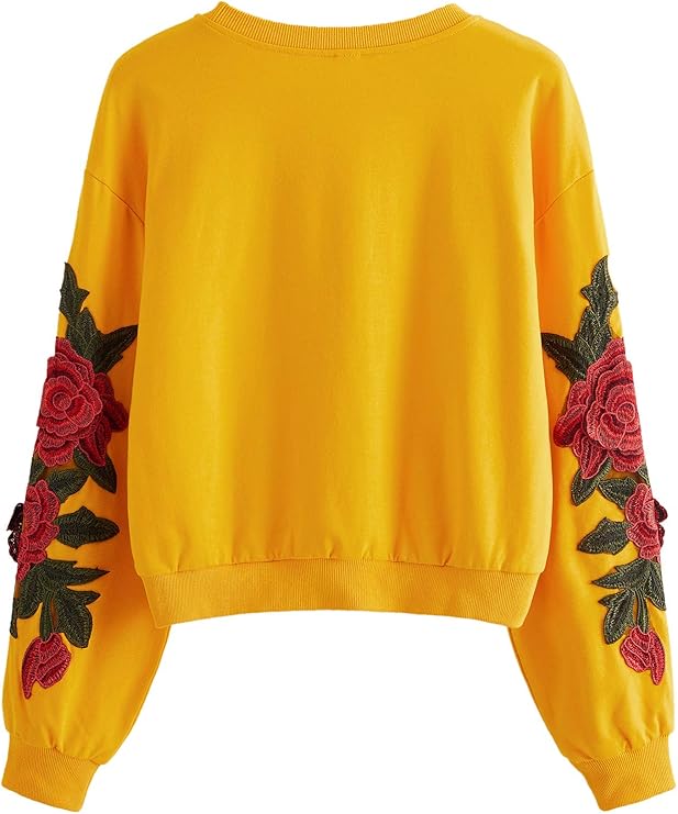 yellow crop top amazon