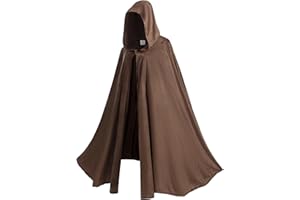 Giftdigger Renaissance Cloak for Men Women,Adult Renaissance Hooded Cape,Medieval Cloak,Women Men Victorian Velvet Cape
