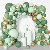 Balloon Garland Green and Gold Arch Kit 110Pcs Party Decor Baby Shower