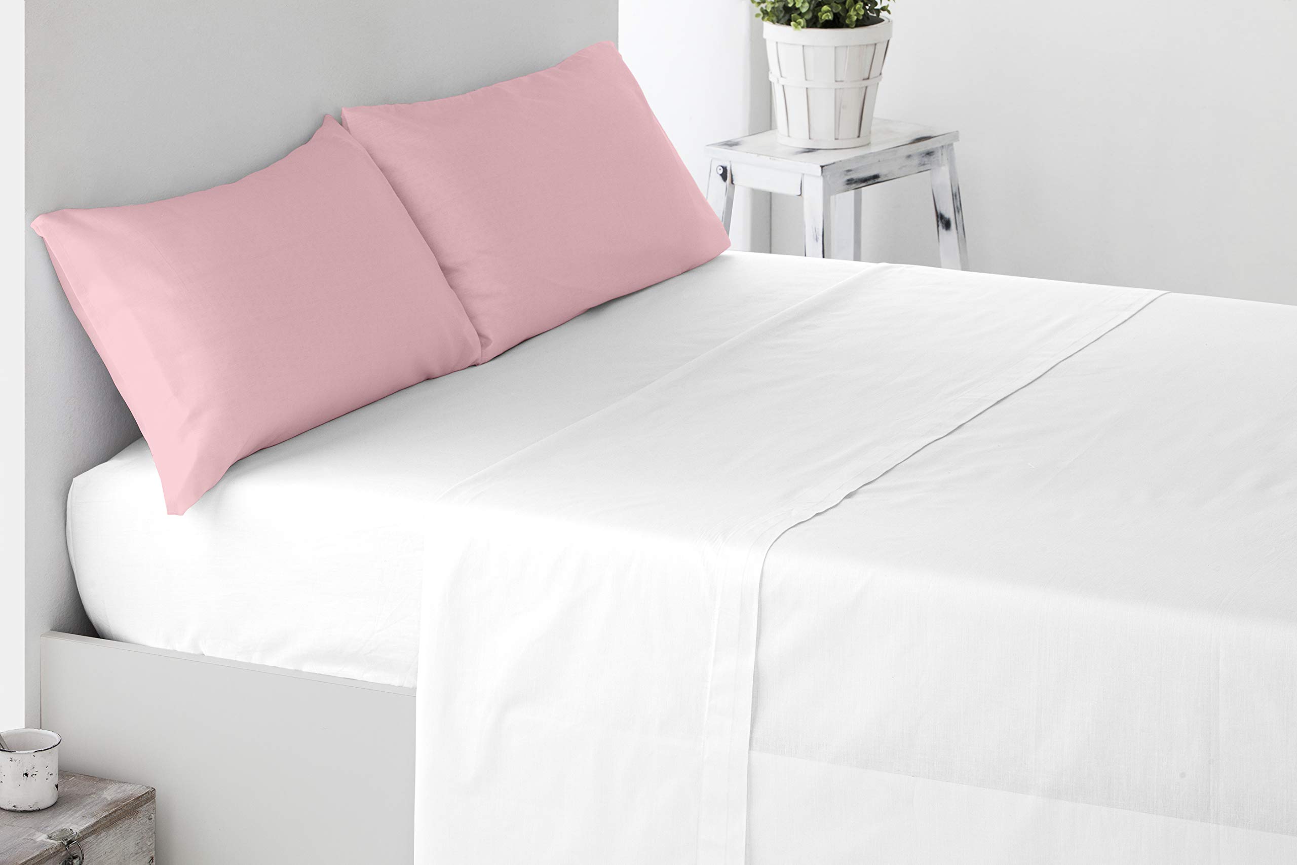 Miracle Home. Pillowcases, 2 pieces, 85 x 45. Bed 150, Pink