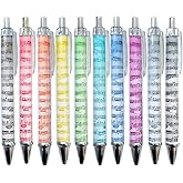 Music Pens 10 PC Unique Musical Party Favor Teacher Gift Romantic Themed Office Supplies Classroom Piano Enthusiasts Musician Cool Stationery Rainbow Vibes Bulk Perfect for Student Journals