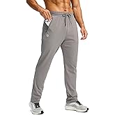 G Gradual Men's Fleece Lined Winter Pants with 3 Zipper Pockets Warm Athletic Joggers Workout Running Sweatpants for Men