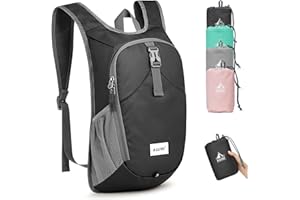 G4Free 10L Hiking Backpack Waterproof Lightweight Hiking Daypack Small Outdoor Travel Foldable Shoulder Bag