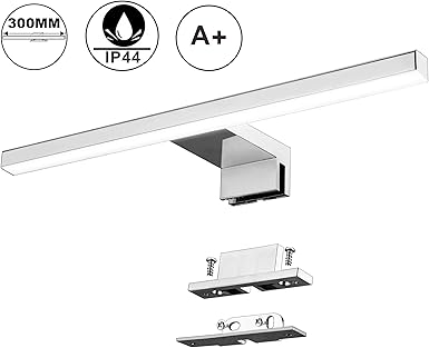 Lampada Da Specchio Bagno LED 30cm 5W - Luce Bianca Neutra 4000K IP44 - Foto 9
