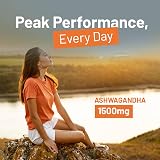 PH PROWISE Ashwagandha 1500mg 180 Vegan Tablets 6 Months UK Made view 8