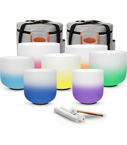 シンメチャン　マネキクン他　金杯セット Amazon.com: RYAN DVAN 432 hz 7-12 Inch Set of 7 Gold Chakra Design