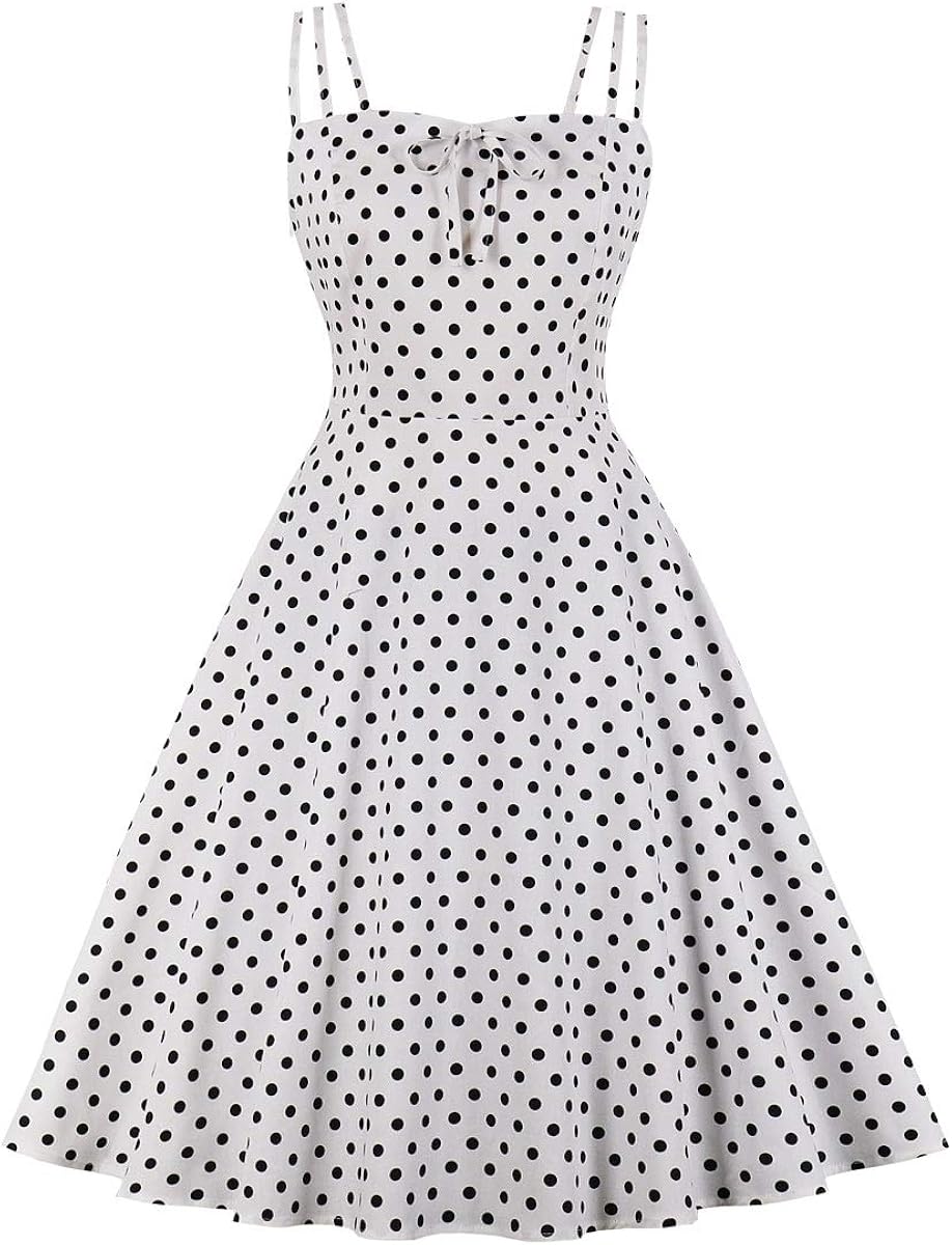 yellow polka dot vintage dress
