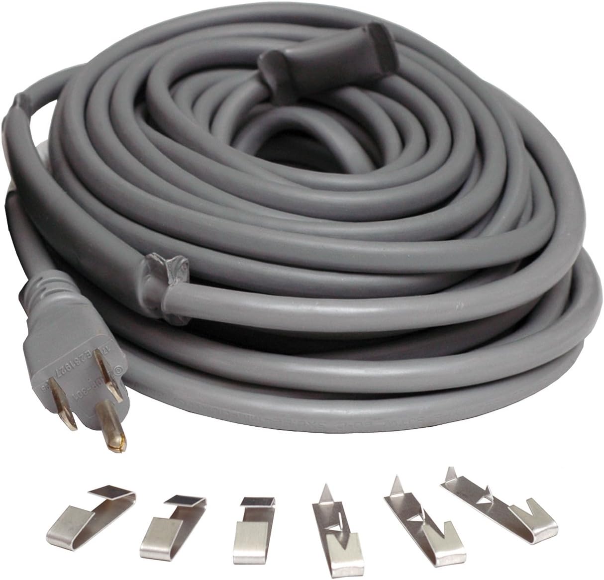 WrapOn 14080 80' Roof & Gutter DeIcing Heating Cable Grey 400 Watts 3