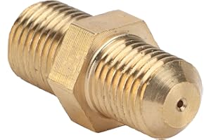 4AN Oil Restrictor Thread Fitting M12x1.25 Straight Adapter Replacement for GT35 T25 T28 T3 T4 Turbo