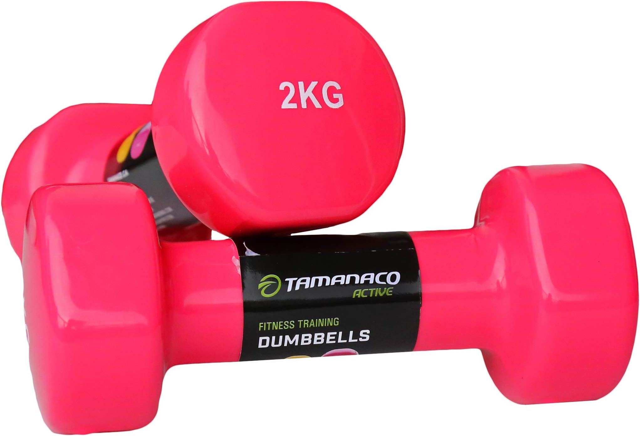 TAMANACO Vinyl Dumbbell Weight, Set of 2