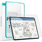 ESR 2 Pack Paper-Feel Screen Protector for iPad Air 11 Inch M4/M3/M2 | 2026/2025/2024, Write and Draw Like on Paper, 9H Tempered Glass, Matte Writing Film with Alignment Frame, Anti-Glare