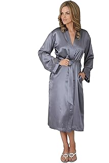 silk dressing gown womens