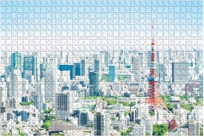 Amazon 1000ピース ジグソーパズル 風景 東京タワー 子供 おもちゃ 室内 プレゼント 誕生日プレゼント 女の子 男の子 知育玩具 おもちゃ おもちゃ