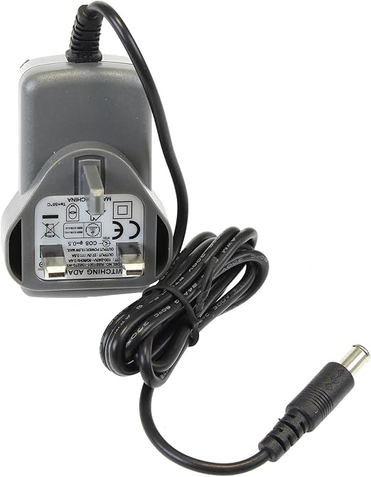 Masterpart Battery Charger Plug & Power Lead For Gtech AFT001 AR02