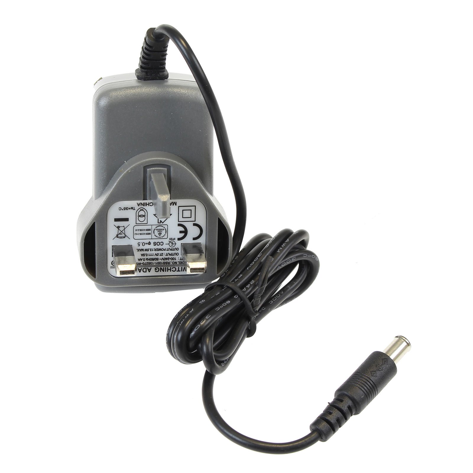 Masterpart Mains Power Battery Charger Plug & Lead For Gtech Air Ram AR01 AR02