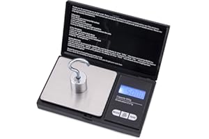 Digital Pocket Scale,Mafiti Gram Scale 0.01g/500g,Digital Milligram Scale,Kitchen Scale,Postal Scale for Coffee, Weed, Jewelr