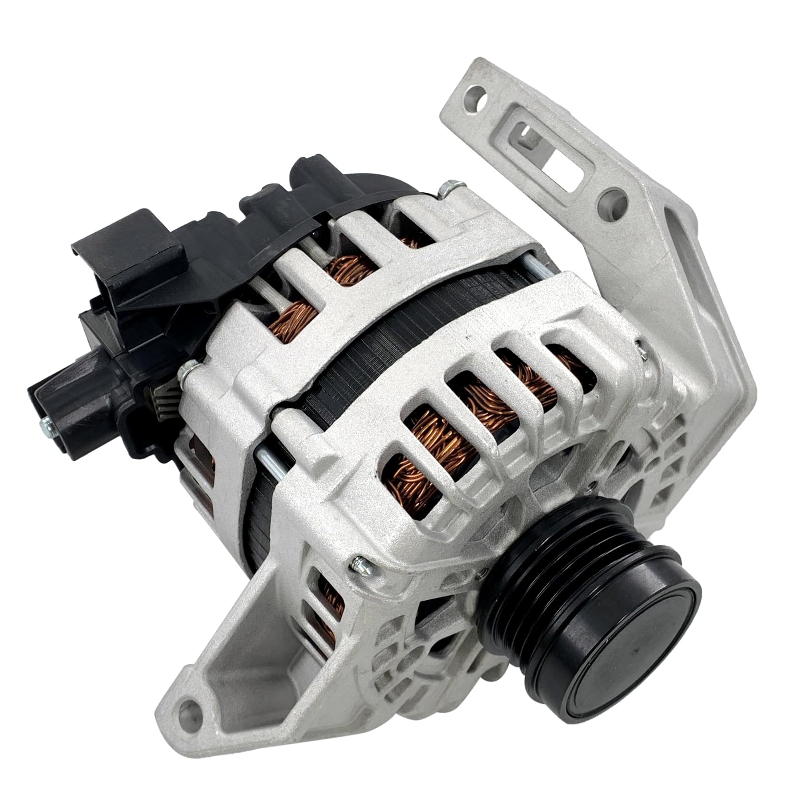 Photo 1 of Alternator Compatible with Ford Focus 2012-2018 2.0L 12V 150A with 4-Groove Pulley Clockwise, Replaces GL8675 FG15S065 BV6T10300EA