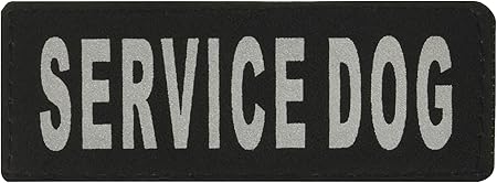 therapy dog velcro patch