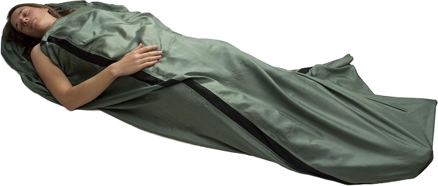 Sea to Summit Stretch Silk Liner Traveler w/Pillow Case 88 x 36