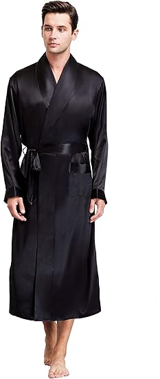 male satin robes