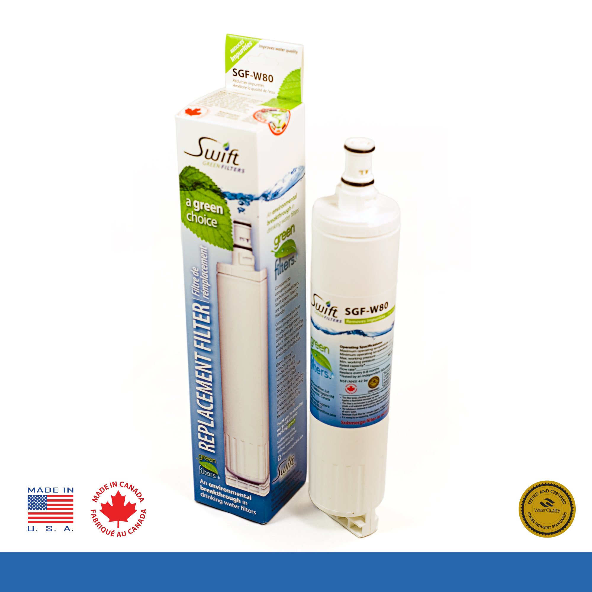 Whirlpool replacement water filter 4396508, WFNL300, NL240, WFL400V