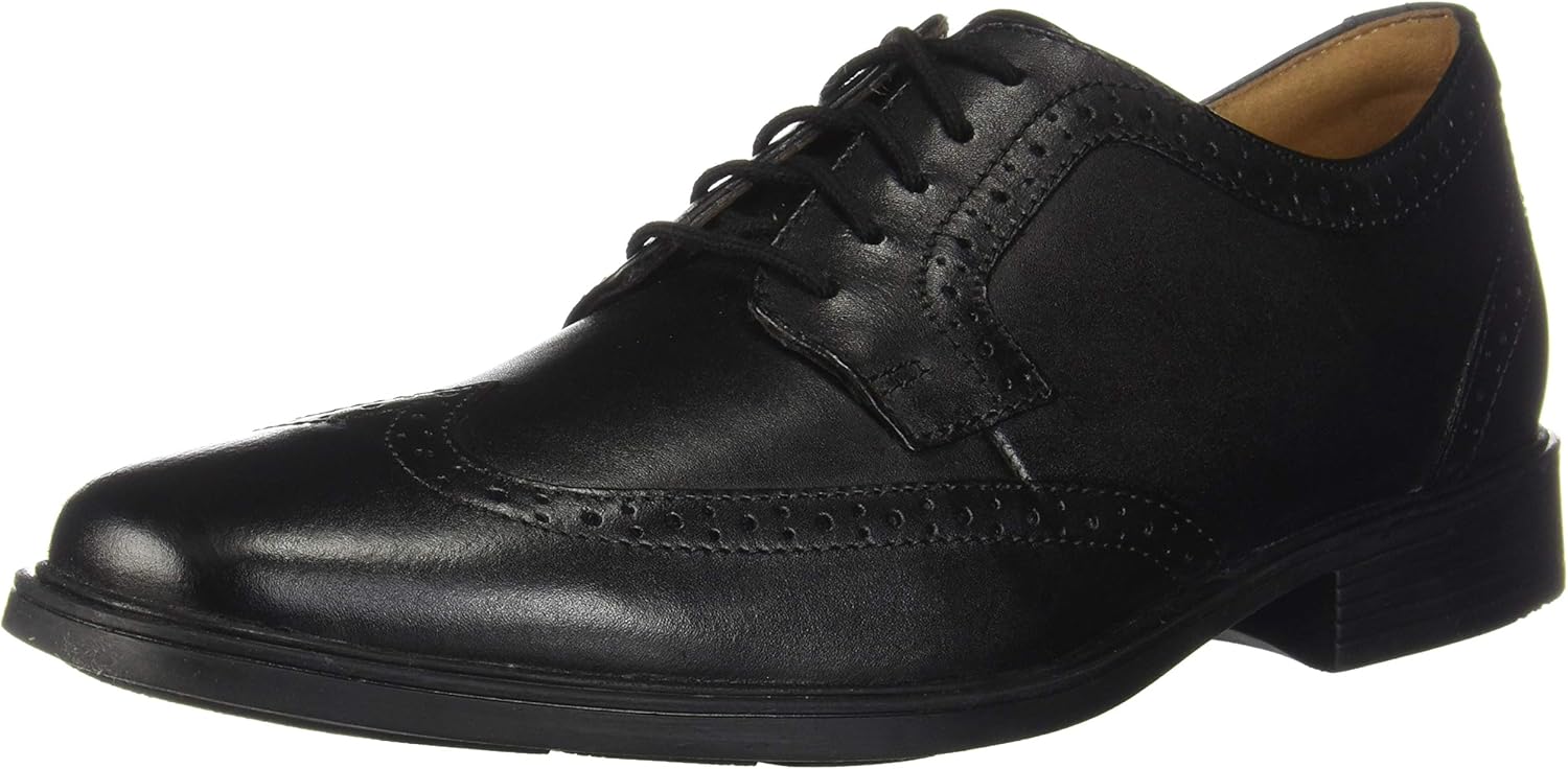 clarks men's tilden wing oxford