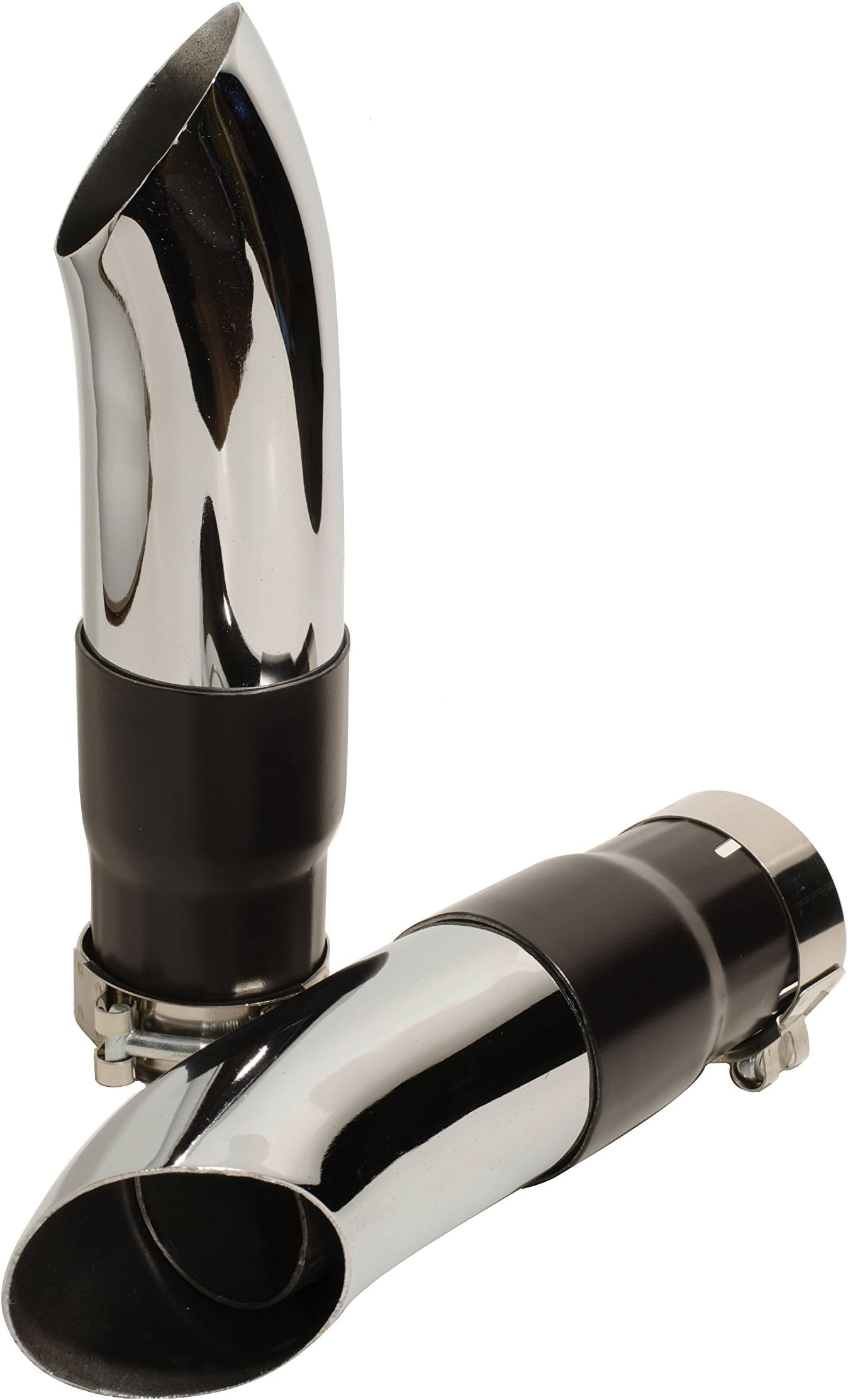 Radiant Cycles Shorty GP Exhaust for 2004-2016 Triumph Thruxton Chrome