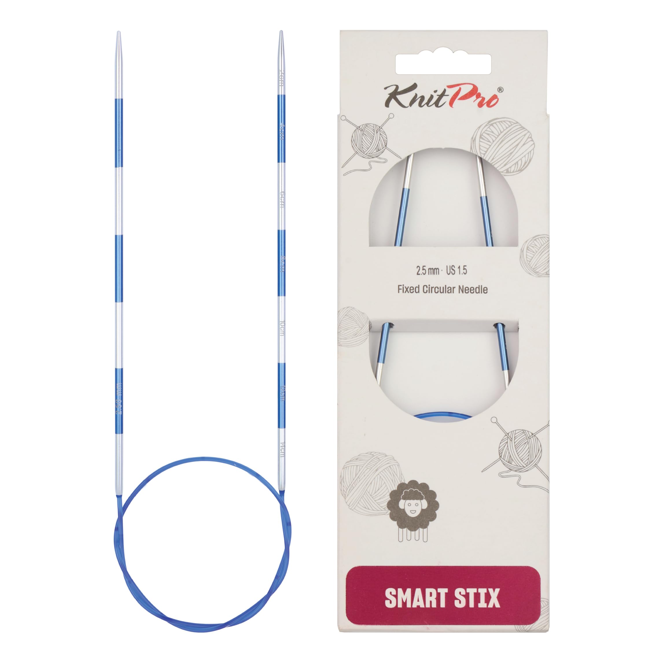 KnitPro Smartstix Fixed Circular Needles 24" (60cm) | 2.50mm — image 1