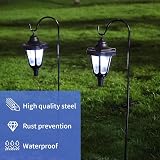 Eidoct 4 Pack 80cm Metal Garden Shepherds Crook Hooks, Adjustable view 6