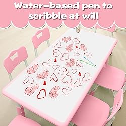monleelnom Children's Table and Chair Set Suitable