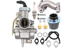 HOOAI PZ20 Carburetor for Kazuma Baja 50cc 70cc 90cc 110cc 125cc TaoTao Coolster 110B NST SunL Chinese Quad 4 Stroke ATV 4 Wheeler Go Kart Dirt Bike