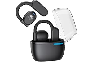 BUGANI Open Ear Headphones Wireless Bluetooth Headphones with Dual 16.2mm Large Driver, Open Ear Earbuds with HiFi Stereo Sound, ENC Talk, 30H Playtime, Waterproof Running Headphones for Home Workouts
