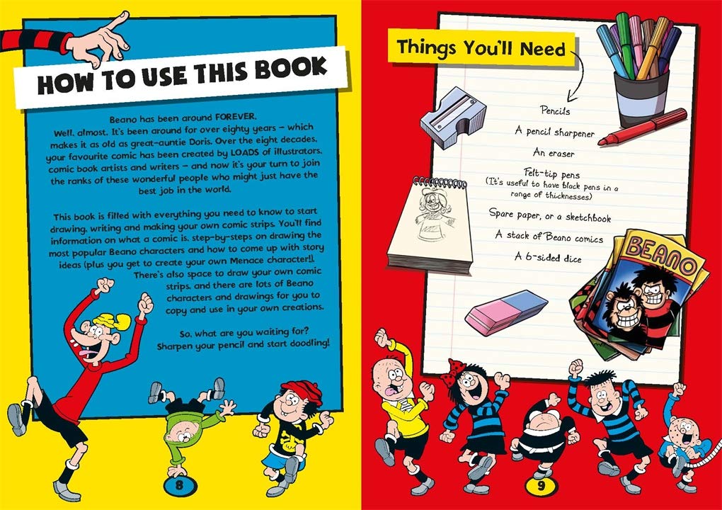 Beano How To Make A Comic Parkinson Nigel Bruce Emily Mcgorman Amazon Nl