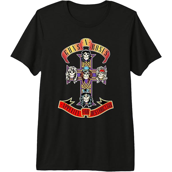 Amazon.com: Guns N' Roses Not in This Lifetime Premium Tri-Blend T