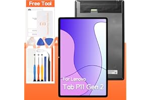 THIRDPOLE Screen Replacement for Lenovo Tab P11 Gen 2/P11 2022 LCD Display TB350FU TB350XU TB350 Touch Screen Digitizer Full Assembly,with Tools(Black)
