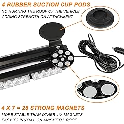 ASPL 29.5" 54 LED Strobe Light Bar Double Side