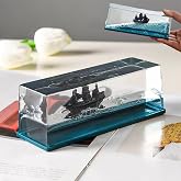 PTAEXCEL Unsinkable Boat in a Box, Unsinkable Cruise Ship, Cruise Ship Fluid Drift Bottle, Cruise Ship Fluid Drift Model Decoration, Home Decoration for Christmas, Birthday.