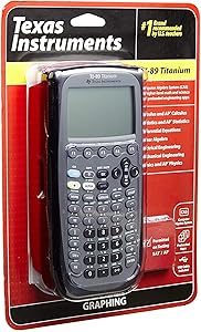 Texas Instrument Ti 89 Titanium Programmable Graphing Calculator (Renewed)