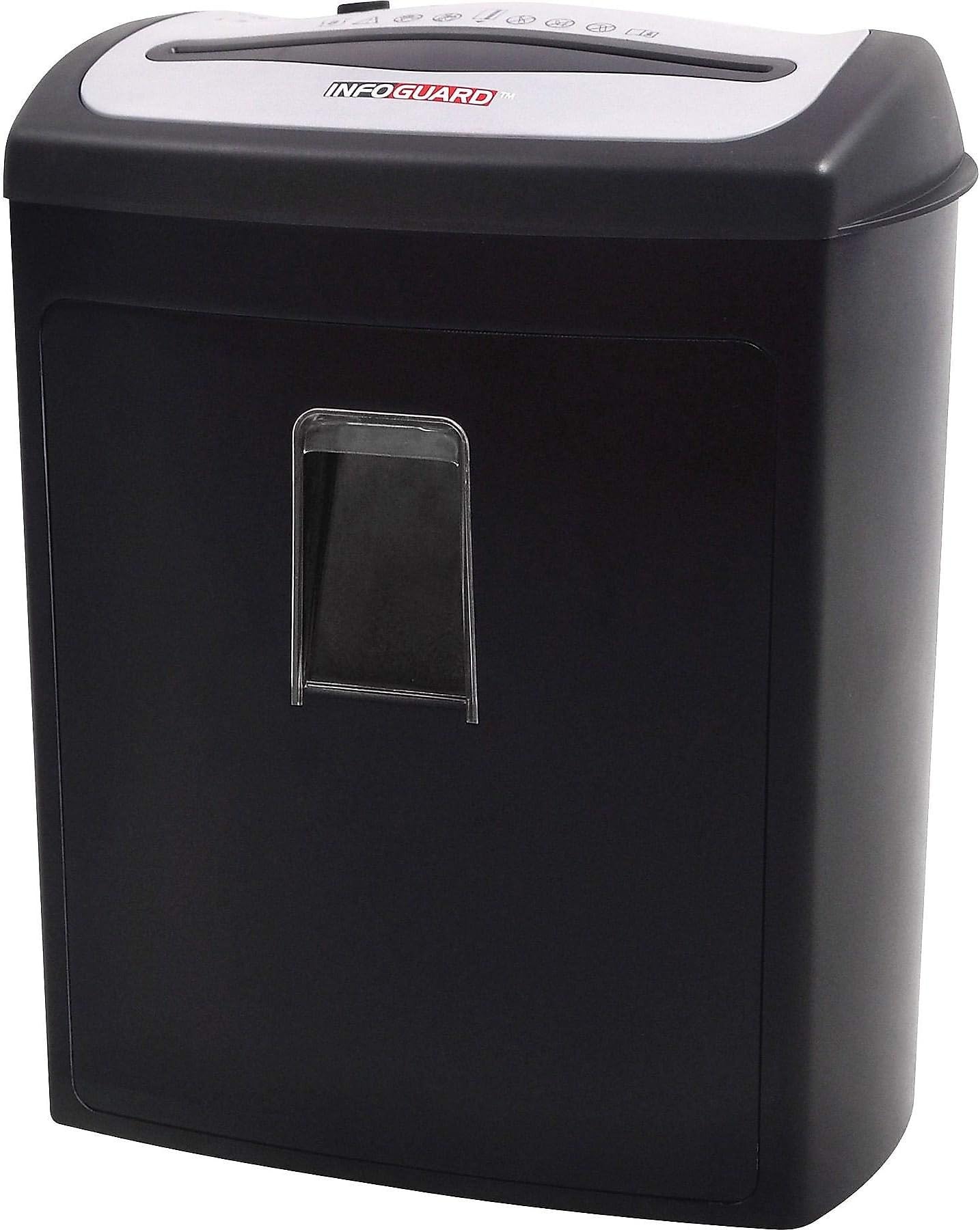 Infoguard 8-Sheet Cross-Cut Personal Shredder