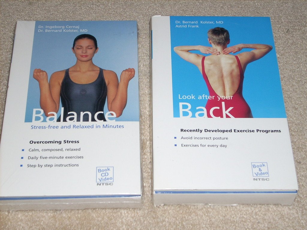 Balance Stress Free And Relaxed In Minutes Book Vhs Video Ntsc Images, Photos, Reviews