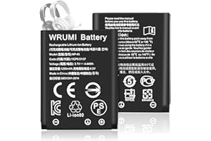WRUMI 2-Pack for Steelseries Arctis Nova Pro Wireless Battery - for Steel Series Arctis Nova Pro Battery Pack - NP-45 Replacement Xbox and PlayStatio Headphone Rechargeable 1200mAh